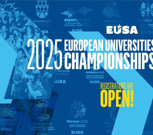 Registration opens for European Universities Championships 2025!